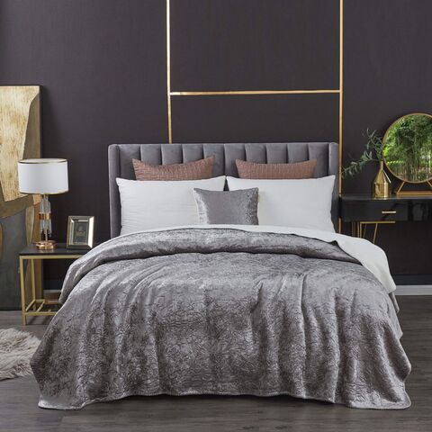 Плед 160х220 Sofi De MarkO Ундина серый