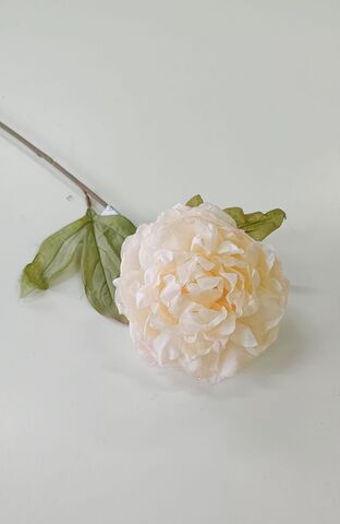 Растение искусственное, Цветок, Пионы Корея, Айвори
