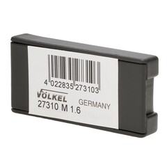 Набор метчиков 3шт Voelkel HSS-G DIN352 6h метрическая резьба М1,6х0,35 27310