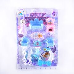 Набор мебели для домика на листе (+пони)