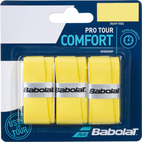 Намотки теннисные Babolat Pro Tour 3P - yellow