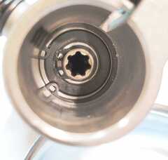 Редуктор нижний для  бензотриммера Hitachi  CG22/27EAS