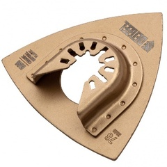 Насадка для МФИ шлифовальная дельтовидная НМ по плитке и дереву 78мм  Denzel