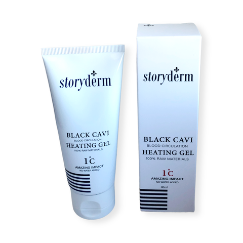 STORYDERM BLACK CAVI HEATING GEL 80ml