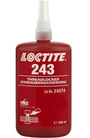 LOCTITE 243 (Локтайт 243) фиксатор резьбы - 250 мл