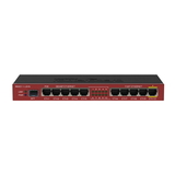 MikroTik RouterBOARD 2011iLS with Atheros 74K MIPS CPU, 64MB RAM, 1x SFP port, 5xLAN, 5XGbit LAN, RouterOS L4, desktop case, PSU