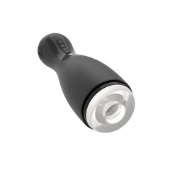 Инновационный мастурбатор Good night с имитацией орального секса от Amovibe (черный)