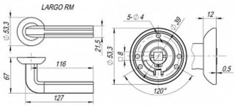 LARGO RM AB/GP-7 Схема