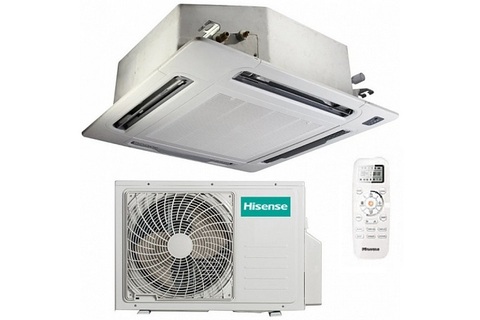 Сплит-система кассетного типа Hisense AUC-36HR4SKA/AUC-950R/AUW-36H6SD