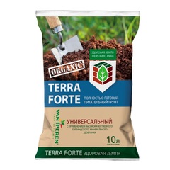 Грунт Terra Forte® универсальный+удобрения Ван Иперен (10л)