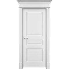 Купить Межкомнатная дверь эмаль Нафта 3 белая глухая