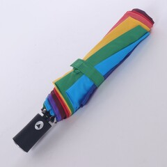 Женский зонт радуга полный автомат Artrain 8 спиц