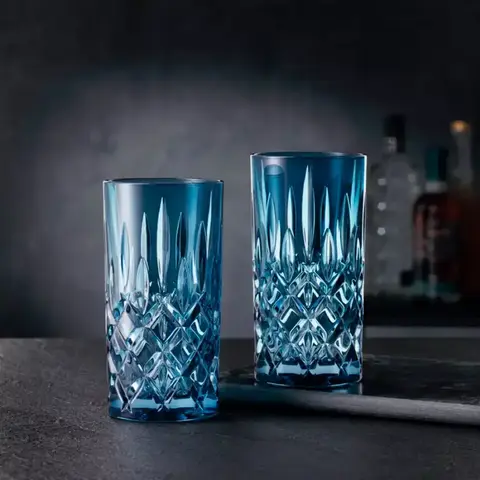 Набор стаканов высоких 2шт 395мл Nachtmann Noblesse Colors синий