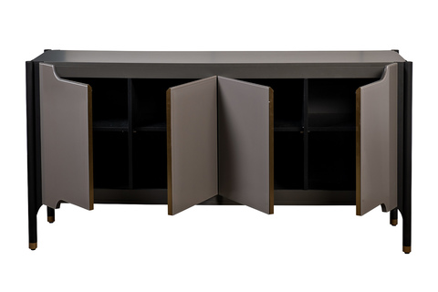 Комод 160x40x80см Garda Decor Grimaldi коричневый 77IP-GD009K