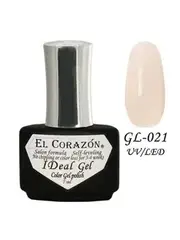 El Corazon Гель-лак IDeal Gel №GL-021нежный розовый, 7 мл   UV/LED