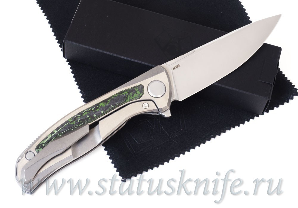 Нож Широгоров Флиппер F95NL 3M M390 CF JUNGLE WEAR MRBS