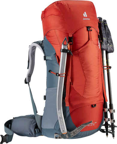 Картинка рюкзак туристический Deuter Aircontact Lite 45+10 SL paprika-teal - 6