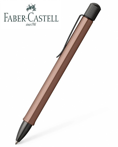 Ручка шариковая Faber-Castell Hexo Bronze  (140584)