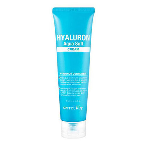 Secret Key Hyaluron Aqua Soft Cream - Крем гиалуроновый для увлажнения и омоложения кожи