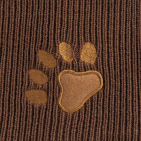 Картинка шапка вязаная Buff Hat Knitted Funn Bear Fossil - 3