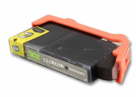 Картридж струйный Cactus CS-CB322N(CS-CB322) №178XL фото черный (14.6мл) для HP PS B8553, C5383, C6383, D5463