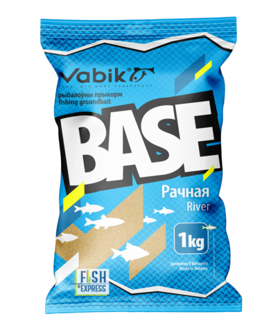 Прикормка Vabik BASE Речная 1кг 10 шт/уп.