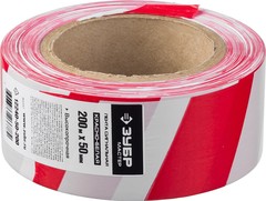 ЗУБР 50 мм, 200 м, красно-белая, сигнальная лента (12240-50-200)