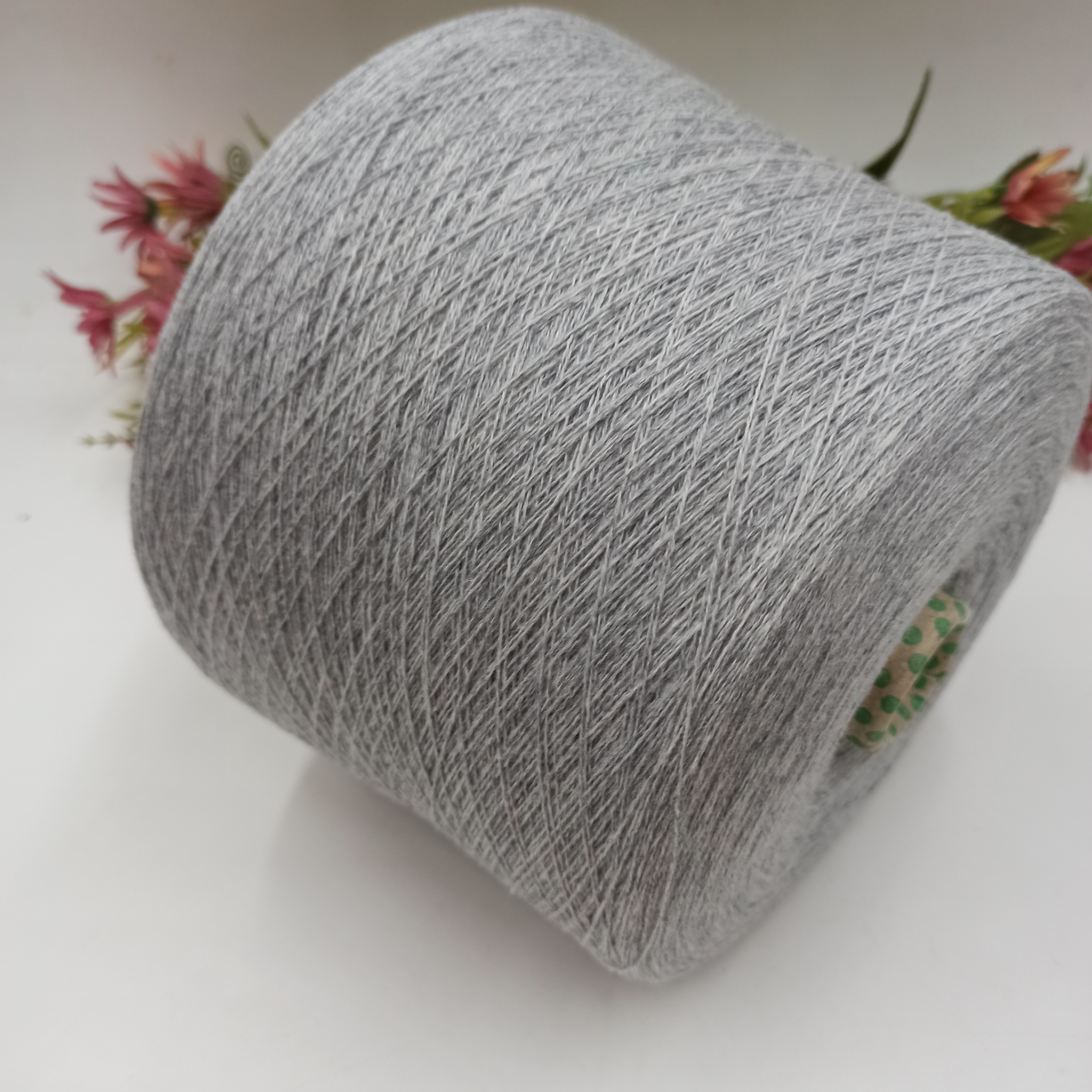 100% кардный кашемир Biagioli modesto - Жемчужно серый