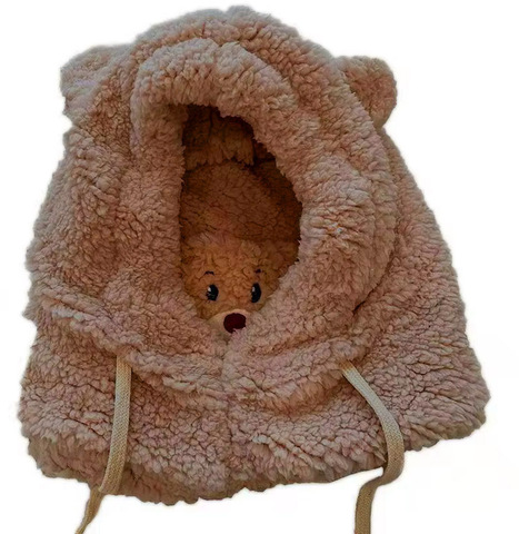 Картинка шарф-капюшон Skully Wear BNM-1311 black - 12