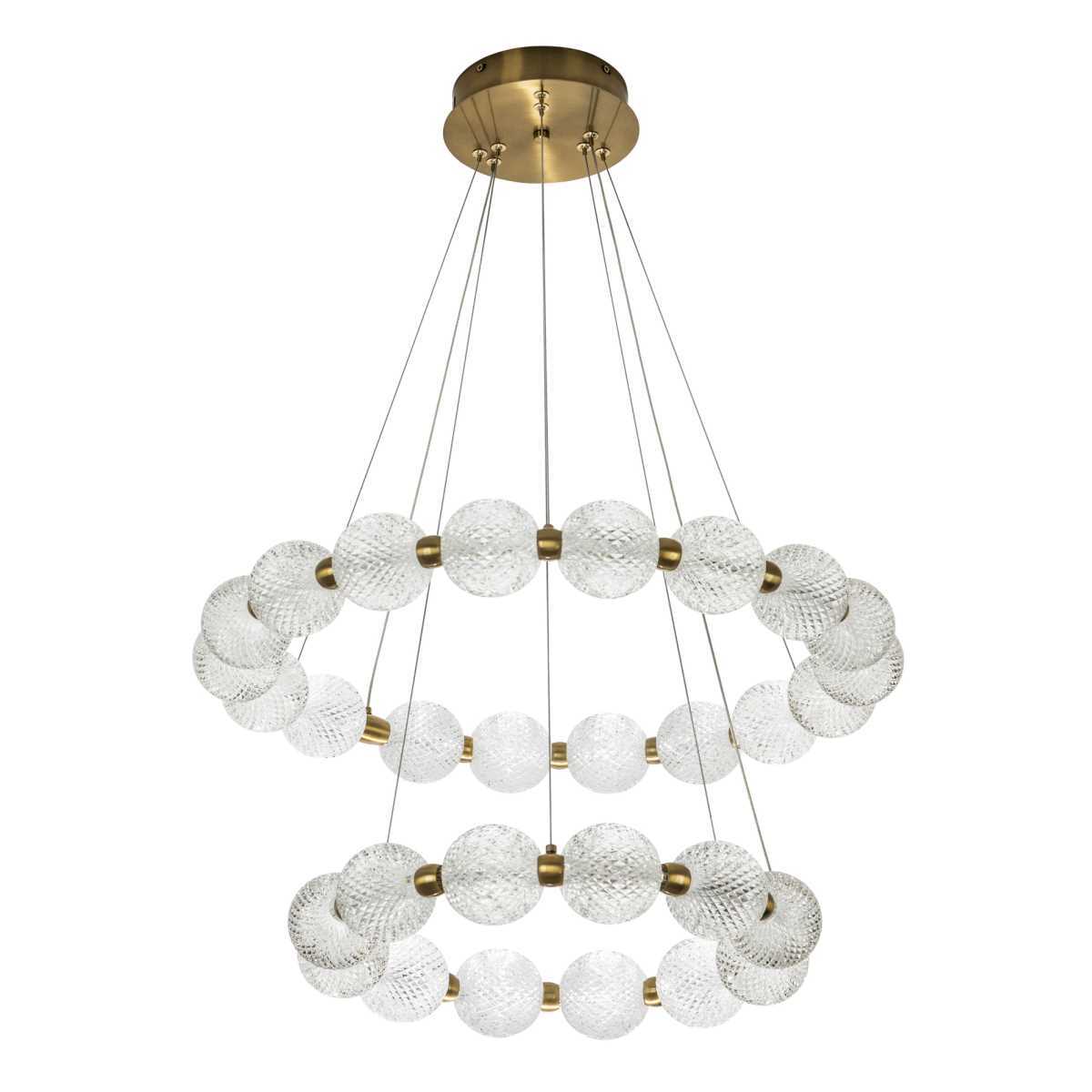 Подвесная светодиодная люстра Modelux Modestyle MS.8014.600.400 AB