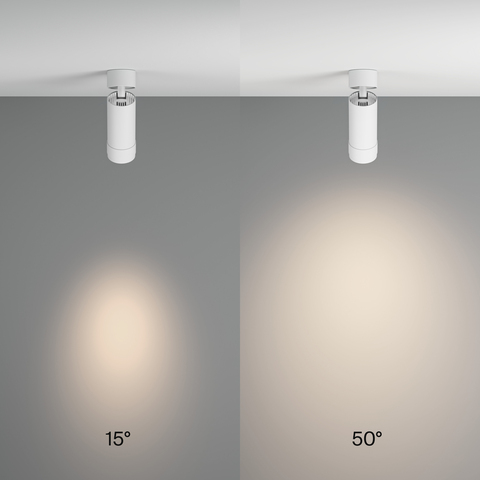 Накладной светодиодный светильник Maytoni Focus Zoom C055CL-L12W4K-Z-W