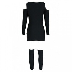 Платье на хеллоуин «Скелет» размер S