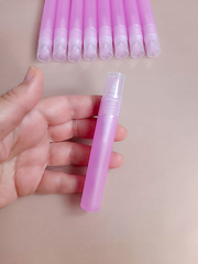 Флакон-спрей 10мл пластик розовый 15шт