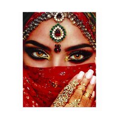 
          Алмазная мозаика Alingar, на подрамнике, с полным заполнением, (матов.), 20х30 см, 16 цветов, "Таинственный восток"