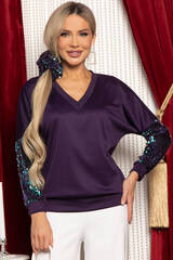 Джемпер Майло (фиолетовый) Б14918-45М LT Collection