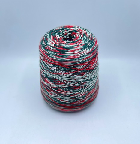 Filati Venezia (пр.Италия),art-Calzetteria, 4/16 400/100гр, 75%Меринос, 25%Полиамид, цвет-Рождественская ель(1169), арт-36629