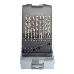 Набор сверл по металлу 1-10мм 19шт DIN338 HSSE-Co8 VA 130° (пл. кейс) Ruko 281214ERO