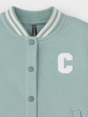 жакет  для девочки  КР 302675-1/голубой прибой