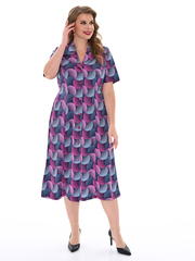 4536 Халат на пуговицах