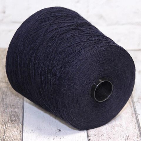 Смесовка с кашемиром (10%) MILLEFILI JOBS 750 темно-синий