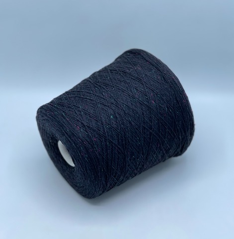 Luxury Selection by Ri.Go, Lanacash bottonata, 2/14 700м. 80% Меринос , 20% Кашемир, Черный твид, 37719