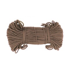 Резинка шляпная, d 3 мм, связка, т.песочный