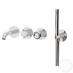 Remer ET53D2PWBBO Смеситель для ванны Remer Element ET53D2PWBBO, белый матовый фото