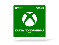 Карта оплаты Xbox 2500 JPY [Цифровая версия] (JP) (для ПК, цифровой код доступа)