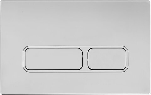 Aquanet AQ-PRO-01CR AQ-PRO-01CR Кнопка смыва Aquanet двойная АВC хром (346763)