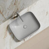 Ceramica Nova Element CN6052MSG Умывальник чаша накладная прямоугольная, 50.5x38, цвет: серый матовый