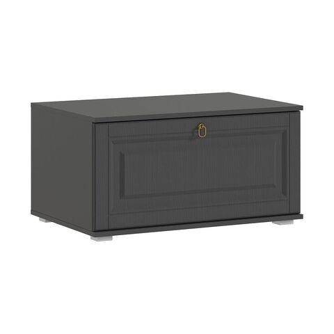 Престиж-1 (гостиная) Тумба 800 (Графит структурный, Графит)