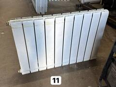 Алюминиевый радиатор Б/У 500 10 секц. бок.