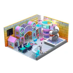 Детский игровой лабиринт «Сияние» – 50 м²