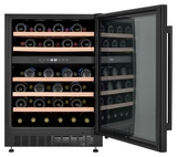 Винный шкаф Zugel ZCWI460DB черный